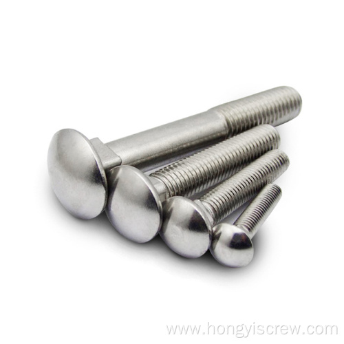 Cup Head Square Neck Carriage Bolts Fine Thread